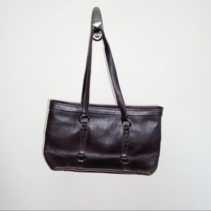 Talbots Brown Leather Shoulder Bag purse